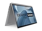 Lenovo IdeaPad Flex 5 Convertible Notebook | 15,6' Full HD WideView Touch Display | AMD Ryzen 5 5500U | 8GB RAM | 256GB SSD | AMD Radeon Grafik | Windows 11 Home | grau