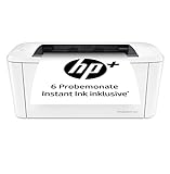 HP Laserjet M110we Laserdrucker, Monolaser (HP+, Drucker, WLAN, Airprint, Schwarz-weiß-Drucker) inklusive 6 Probemonate HP Instant I