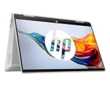 HP Pavilion x360 2-in-1 Convertible Laptop | Intel Core i7-1355U | 14 Inch FDH Touchscreen | 16 GB DDR4 RAM | 512 GB SSD | Intel Iris Xe | Windows 11 Home | QWERTZ | Natural Silver