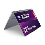 Lenovo IdeaPad 5 2-in-1 Laptop | 16' WUXGA Display | Intel Core Ultra 5 | 16GB RAM | 512GB SSD | Intel Grafik | Windows 11 Home | QWERTZ | Luna Grey | 3 Monate Premium Car