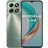 HONOR X6b Smartphone, Android Mobile Phones Without Contract (5200 mAh, 128GB/4GB, Android 14, 6,56 Zoll 90Hz Display, Octa-Core, 50+2MP, Dual SIM, NFC), Forest Gr
