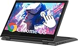 Lenovo Chromebook 300e 2-in-1 Touchscreen Laptop Business, 11,6' Bildschirmanzeige, Intel Celeron N4020, 4 GB RAM, 32 GB SSD, Dünn&Leicht, Webcam, Chrome OS (erneuert)