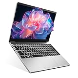 Laptop Windows 11 The Notebook, Deutsche Tastatur 15.6 Zoll Laptop Mit Windows 11 Und Office Paket Fertig Installiert 5205U (Bis Zu 2,3 GHz) Prozessor 4GB RAM 128GB ROM TF Karte Erweiterbar Auf 512GB