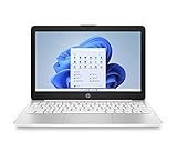 HP Stream Laptop | 11,6' HD Display | Intel Celeron N4120 | 4GB DDR4 RAM | 64GB eMMC | Intel Grafik | Windows 11 S-Mode | QWERTZ Tastatur | Weiß | inkl. Microsoft Office 365 Sing