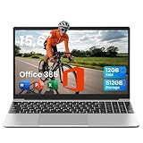 jumper Laptop 15,6 Zoll FHD Display, 12GB RAM 512GB SSD TF Erweitern 512GB, Office 365, 5205U Prozessor, Leichte Business und Studenten Notebook, 2 Stereo-Lautsprecher/Typ-C/USB 3.0/Zehnertastatur