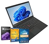 Lenovo ThinkPad T470s UltraBook 14 Zoll Full HD Laptop Intel Core i5-6300U@ bis zu 3 GHz 8 GB 256 GB SSD mit Windows 11 Pro & GRATIS Antiviren-Software inkl. 1 Jahr Garantie (Generalüberholt)