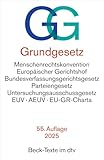 Grundgesetz: mit Menschenrechtskonvention, Verfahrensordnung des Europäischen Gerichtshofs für Menschenrechte, Bundesverfassungsgerichtsgesetz, ... die Europäische Union, (Beck-Texte im dtv)