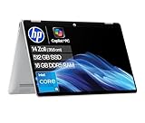 HP OmniBook 5 Flip 14-fp0254ng 2 in 1 Convertible Laptop, 14 Zoll 2K-Touchscreen (1920 x 1200), Intel Core i5-1334U, 16 GB RAM, 512 GB SSD, QWERTZ, Windows 11 Home, Silber