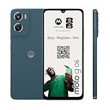 Motorola Moto g06 Smartphone (Kratzfestes 6,88'-HD+-Display Dank Corning Gorilla Glass 3, wasserabweisend, 50-MP-Kamera, 4/256 GB, 5100 mAh, TurboPower-Aufladen) Pantone Tapestry, inkl. Schutzcover