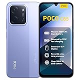 XIAOMI Poco C85, Smartphone 6+128GB, 6,9' 120Hz Display 7,99mm Design, MediaTek Helio G81-Ultra Octa-Core, 50MP AI-Zweifach-Kamera, 6000mAh, Purple, Ladegerät Nicht im Lieferumfang enth