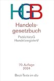 Handelsgesetzbuch: mit Einführungsgesetz, Publizitätsgesetz und Handelsregisterverordnung (Beck-Texte im dtv)