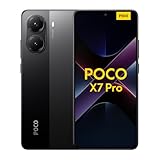 XIAOMI Poco X7 Pro Smartphone, 12+512GB, Schwarz, 50MP Hauptkamera mit OIS, 6000mAh (typ.) Akku mit 90W HyperCharge, IP68, KI-Funktio