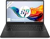 HP Laptop mit 17,3' HD+ Display, Intel Celeron N4500120, 8 GB DDR4 RAM | 256 GB SSD, Intel UHD-Grafik, Windows 11, QWERTZ Tastatur, Schwarz