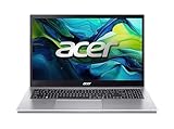 acer Aspire Go 15 (AG15-42P-R8SZ) Laptop, 15,6' FHD IPS Display, AMD Ryzen 7 5825U, 16 GB RAM, 512 GB SSD, AMD Radeon Grafik, Windows 11, QWERTZ Tastatur, Silber