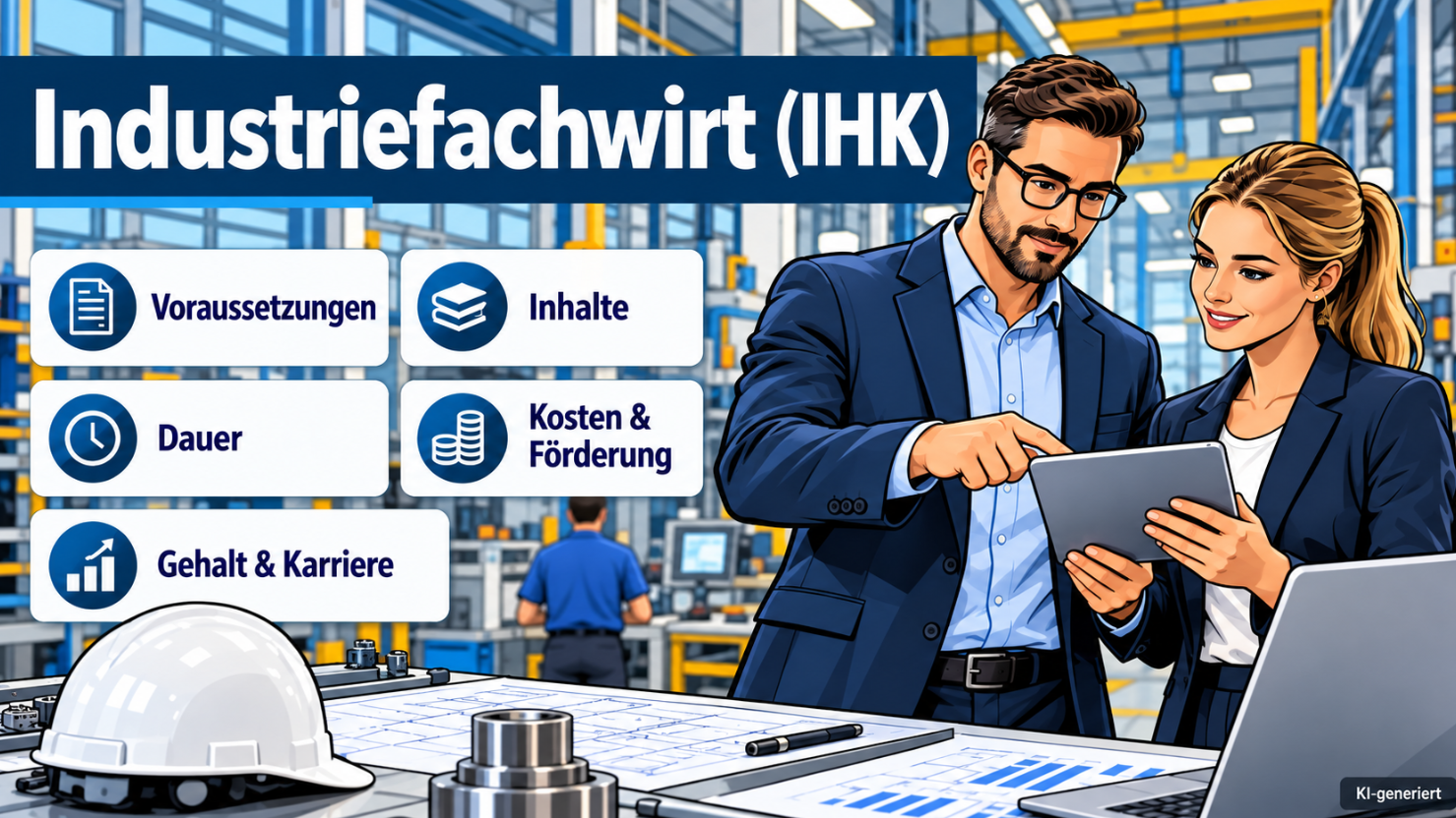 Industriefachwirt IHK – Voraussetzungen, Inhalte, Kosten und Karriere