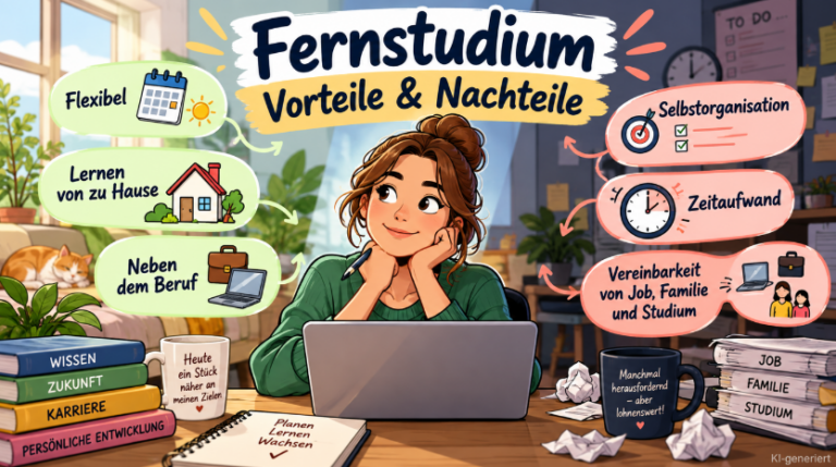 Fernstudium Vorteile und Nachteile: Für wen lohnt es sich?