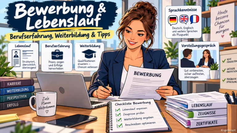 Bewerbung & Lebenslauf: Tipps für Berufserfahrene