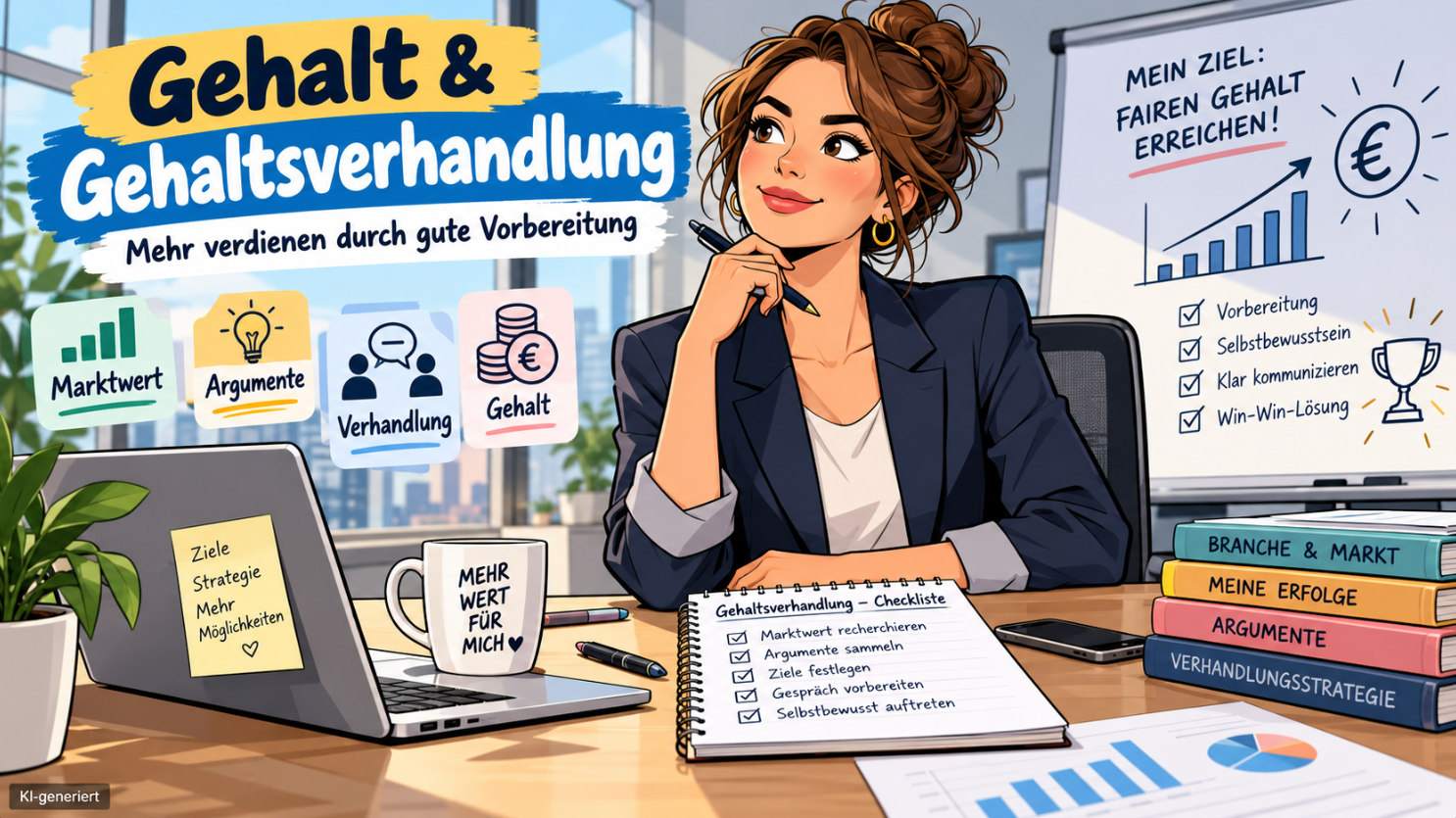 Gehalt & Gehaltsverhandlung: Marktwert kennen & besser verhandeln