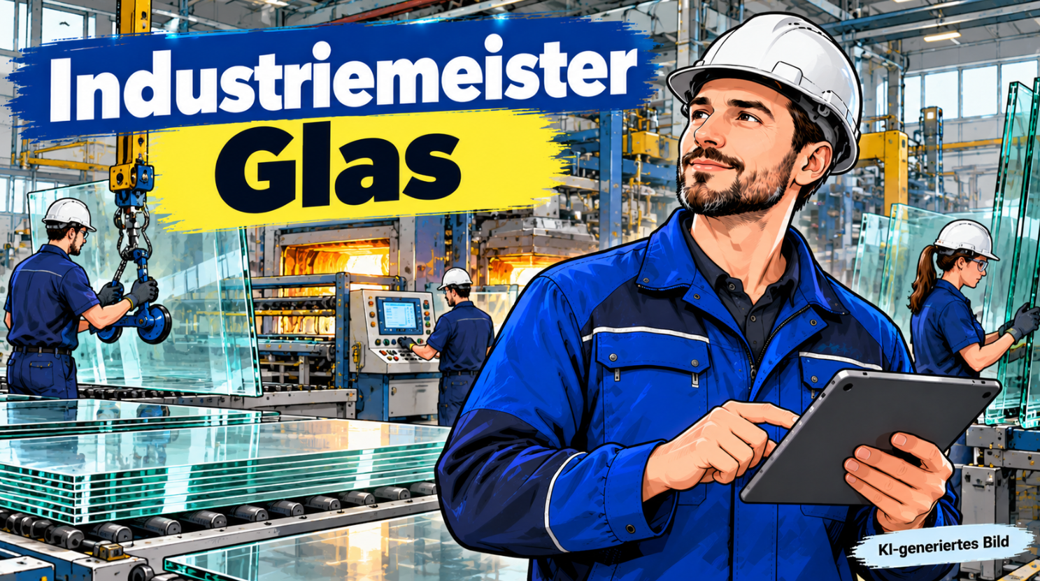 Industriemeister Glas: Weiterbildung, Prüfung, Kosten und Gehalt