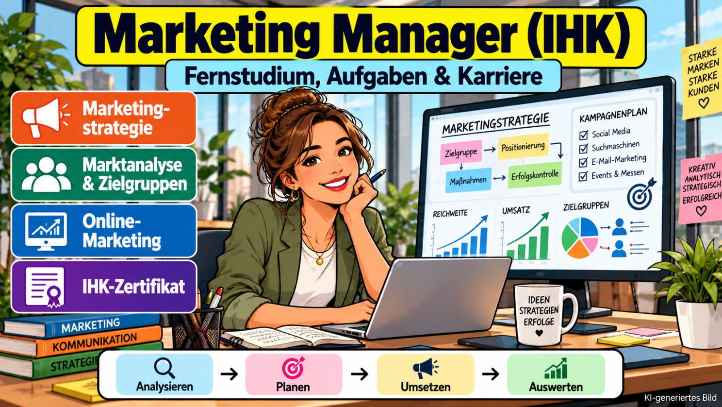 Marketing Manager (IHK): Weiterbildung, Kosten & Gehalt
